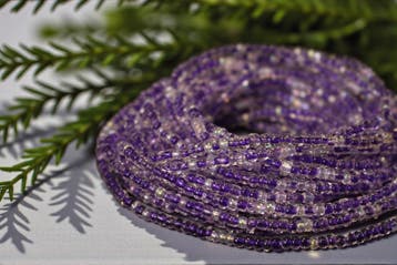 Waist Beads / Afrikaanse Heupketting - UYI - Paars (elastisc, Ophalen of Verzenden, Nieuw