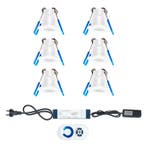 OP=OP Set 6 stuks LED verandaspotjes Wit Ø3.6cm 3W 155lm..., Ophalen of Verzenden, Nieuw