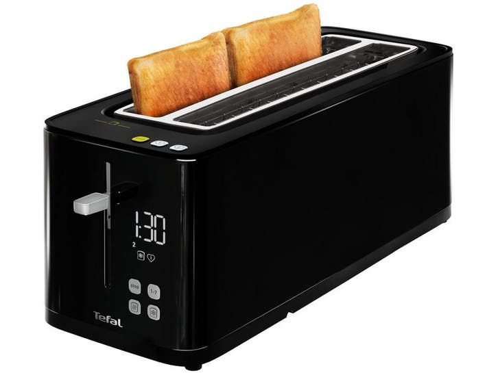 Tefal SmartN Light XL TL6408 - Broodrooster - 2 sleuven -, Witgoed en Apparatuur, Broodroosters, Zo goed als nieuw, Verzenden