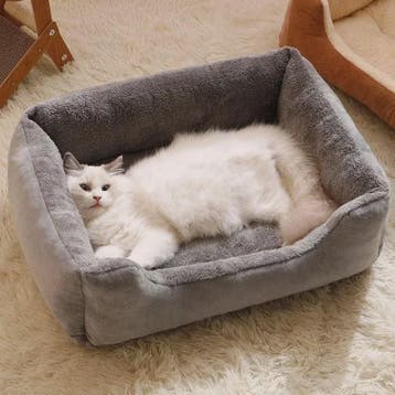Luxe Pluche Huisdiermand - Comfortabel en Zacht Bed voor Kat, Dieren en Toebehoren