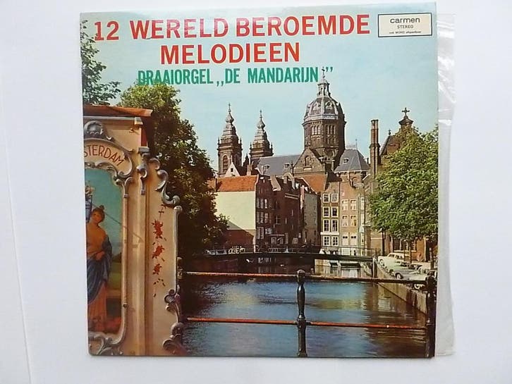 12 Wereld Beroemde Melodieen - Draaiorgel De Mandarijn (LP), Cd's en Dvd's, Vinyl | Klassiek, Zo goed als nieuw, Ophalen of Verzenden
