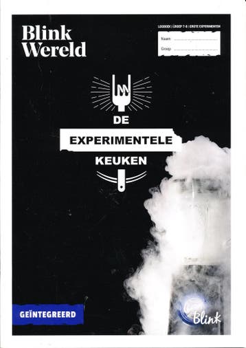 Blink Wereld Natuur en Techniek Logboek De experimentele keu, Verzenden, Nieuw