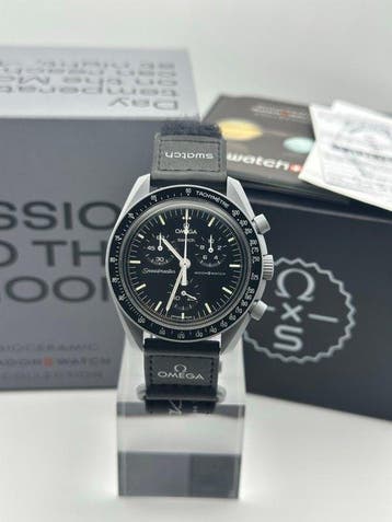 Omega x Swatch - MoonSwatch - Mission to the Moon - Zonder, Sieraden, Tassen en Uiterlijk, Horloges | Heren, Nieuw