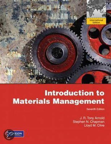 Introduction To Materials Management - J. R. Tony Arnold, Verzenden, Zo goed als nieuw, J. R. Tony Arnold