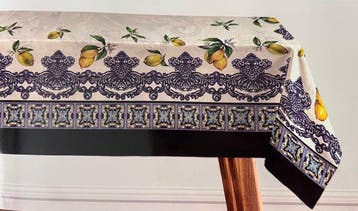 Tafellaken “Maiolica & Limoni” - Tafelkleed - 240 cm - 140