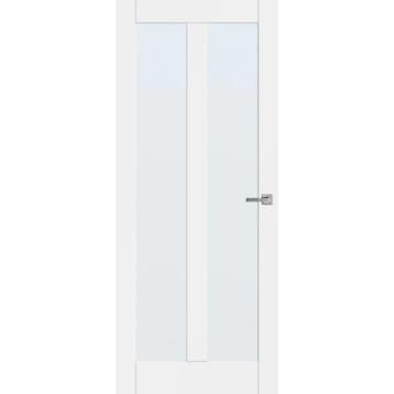 Cando binnendeur Chelsea 83x201,5 (Wit, Stomp, Matglas), 80 tot 100 cm, Binnendeur, Nieuw, Ophalen of Verzenden