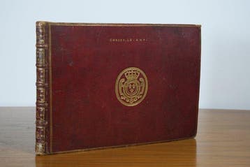 LUIGI XV - Legatura reale Luigi XV Castello di Choisy -