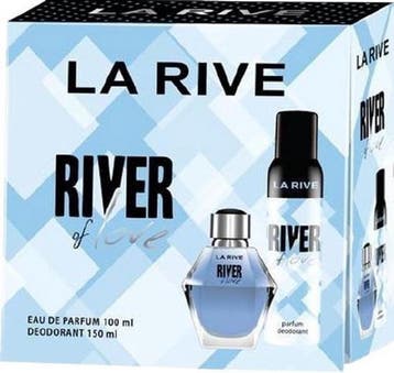 La Rive River Of love Giftset 75ML Eau de Parfum + 150ML Deo, Verzenden, Nieuw