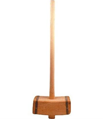 Moker hout en beslag + Houten steel, Ophalen of Verzenden, Nieuw