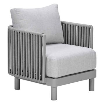 Garden Impressions Andong loungestoel - taupe, Verzenden, Nieuw