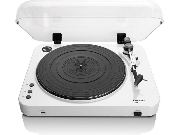 Lenco L-85 - Semi-automatische platenspeler - USB, Audio, Tv en Foto, Platenspelers, Zo goed als nieuw, Verzenden