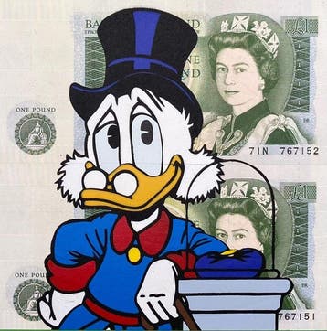Lee Henderson (XX) - Scrooge McDuck, Antiek en Kunst