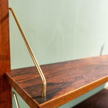 Wandsysteem | Vintage | Palissander |  3609, Ophalen of Verzenden, Zo goed als nieuw, 75 cm of meer, Overige houtsoorten