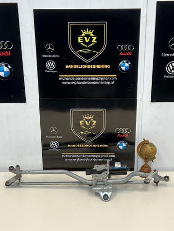 VW Transporter T5 ruitenwis motor+mechaniek 2013 7E1955113B, Auto-onderdelen, Gebruikt, Volkswagen