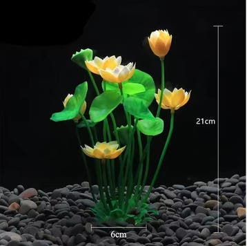 Aquarium Kunstplant met Keramische Basis Realistisch, Verzenden, Nieuw