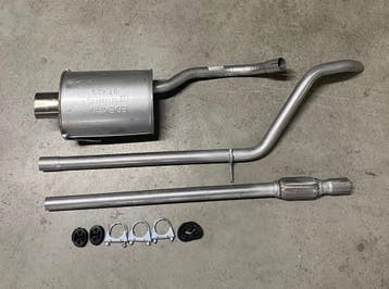 Complete uitlaat Voorpijp + Einddemper Fiat Panda Classic, E, Auto-onderdelen, Uitlaatsystemen, Verzenden, Nieuw