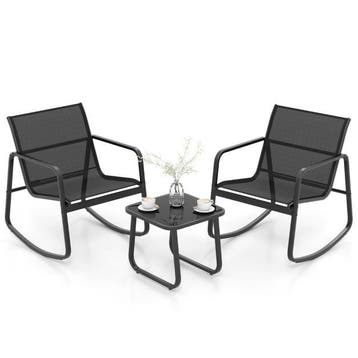 2dekans | Coast 3-Delige Schommelset Balkonset met 2 Stoelen, Ophalen of Verzenden, Zo goed als nieuw