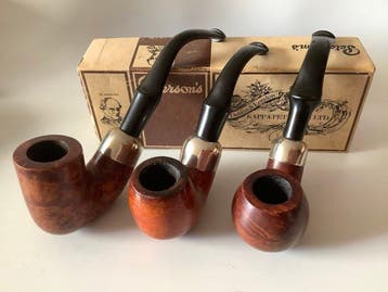 K&P Peterson’s - Pijp - Bruyere, meerschuim - (3), Nieuw
