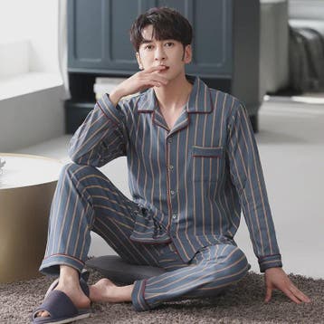Herren Pyjama Set Lange Mouwen & Broek - Comfortabele Lounge, Kleding | Heren, Verzenden, Nieuw