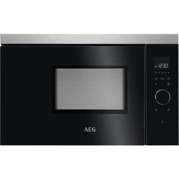 AEG MBB1756SEM Zwart, Roestvrijstaal Solo-magnetron429, Ophalen of Verzenden, Nieuw