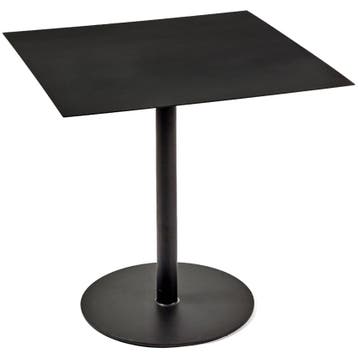 Serax Bistro Tafel Vierkant Zwart - Eettafel - Nieuw in, 50 tot 100 cm, Klassiek, Nieuw, Metaal