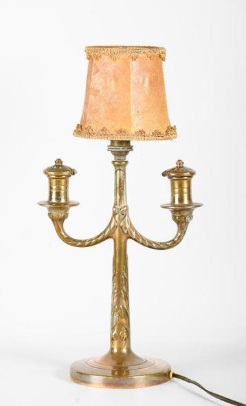 Art Nouveau Wagons-Lits treinkandelaar/salonlamp - Lamp -, Antiek en Kunst