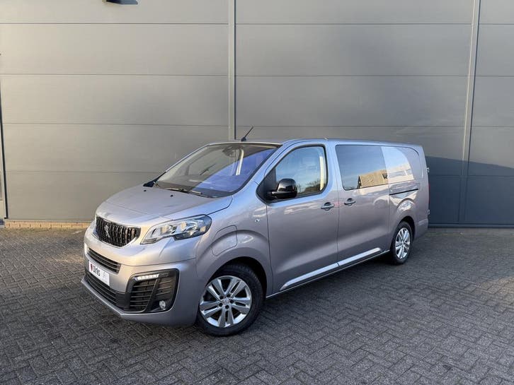 Peugeot e-Expert DC 75 kWh (Stoelverwarming - 2x Schuifdeure, Auto's, Bestelauto's, Lease, Overige kleuren, Automaat, Financial lease