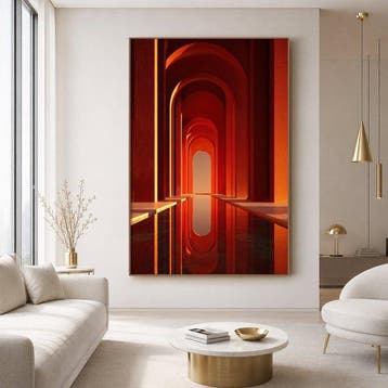 Lea Ottavi - Heat Beyond the Threshold · XXL · Hand signed