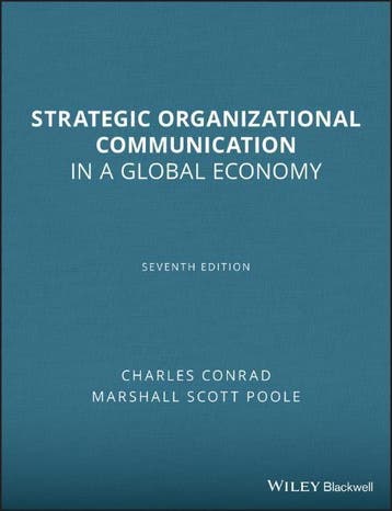 Strategic Organizational Communication 9781444338638, Zo goed als nieuw