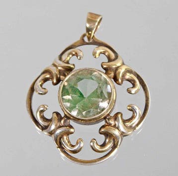 Zonder minimumprijs - Hanger - 8 karaat Geel goud - 4.00ct.