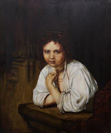École Européene (XX) - Jeune Fille à la Fénêtre (Daprès