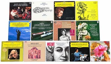 Mozart - 13 x albums - Diverse titels - LP albums (meerdere, Nieuw in verpakking