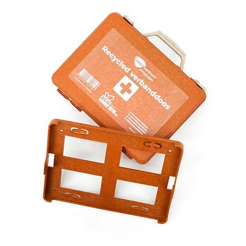 Recycled verbanddoos Oranje, Diversen, Verpleegmiddelen, Verzenden, Nieuw