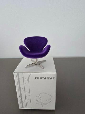 Fritz Hansen - Arne Jacobsen - Stoel - Swan Stoel - Staal,