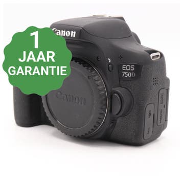10% korting | Canon EOS 750D, Verzenden, Gebruikt, Canon