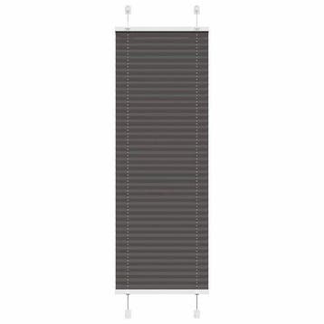 Plissegordijn zonder boren 50x100 | 32% Korting, Huis en Inrichting, Ophalen of Verzenden, Zo goed als nieuw, Zwart