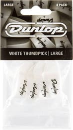 Jim Dunlop 9003 rechtshandige duimplectrum large 4-pack, Ophalen of Verzenden, Nieuw, Banjo