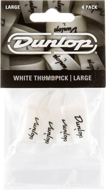 Jim Dunlop 9003 rechtshandige duimplectrum large 4-pack, Muziek en Instrumenten, Ophalen of Verzenden, Nieuw, Banjo