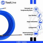 ToolLine | Trekveer 20 meter | Dikte 4 mm | Versterkt nylon, Verzenden, Nieuw