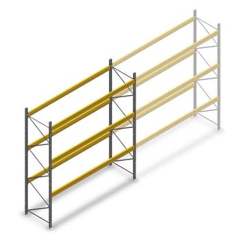 Gebruikte EAB/Schafer palletstelling 5200x3000x1100 mm