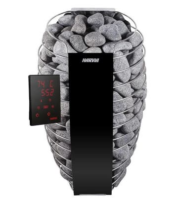 Harvia Spirit SP90XW Black saunakachel 9 kW (externe, Ophalen of Verzenden, Nieuw
