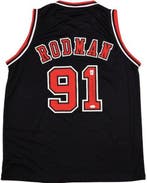 NBA - Dennis Rodman - Zwart maatwerk basketbalshirt, Nieuw