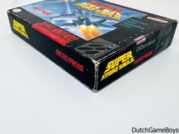 Super Nintendo / Snes - Super Strike Eagle + Poster - USA, Verzenden, Gebruikt