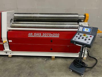 OSTAS hydraulische 4 rollen plaatwalsen plaatwals rollenwals, Nieuw