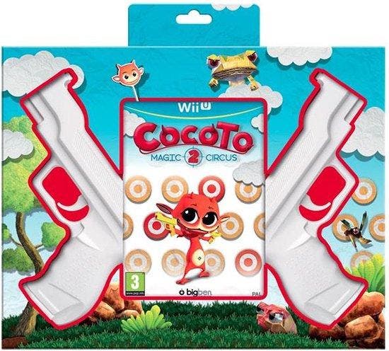 Wii U Cocoto: Magic Circus 2 + 2 Geweren (Nieuw), Spelcomputers en Games, Spelcomputers | Nintendo Wii U, Nieuw, Verzenden