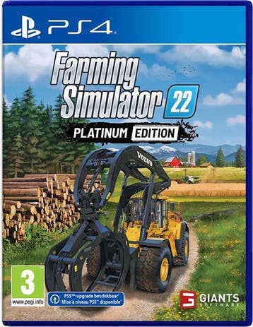 Farming Simulator 22 Platinum Edition (PS4 Games), Spelcomputers en Games, Games | Sony PlayStation 4, Ophalen of Verzenden, Zo goed als nieuw