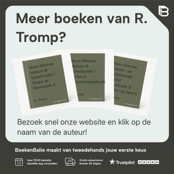 3 vwo/gym / Nova Natuurkunde / leeropdrachtenboek R. Tromp, Verzenden, Zo goed als nieuw, R. Tromp