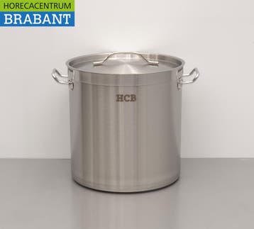 HCB RVS Soeppan Kookpan Pan Inductie 30,5 x 31,5 cm 21 liter, Ophalen of Verzenden, Nieuw in verpakking