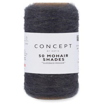 Katia Concept 50 Mohair Shades - 05 antracietgrijs - Mohai, Ophalen of Verzenden, Nieuw