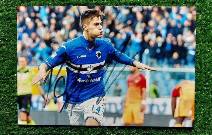 Sampdoria - Italiaanse voetbal competitie - Patrik Schick -, Verzamelen, Overige Verzamelen